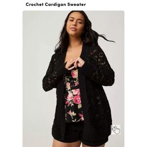 Torrid Crochet Cardigan